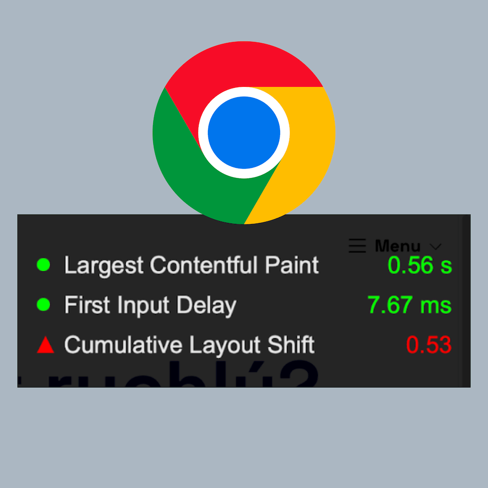 Rozšíření Web Vitals pro Chrome má nové funkce