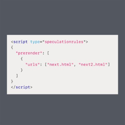 Speculation Rules API: Cesta k okamžitému načtení stránek