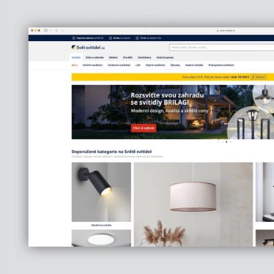 Svět Svítidel: Jak nepokazit redesign z pohledu rychlosti?